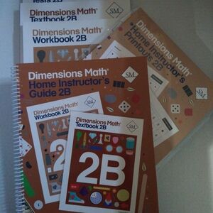 Dimensions Math 2B Workbooks 5 Books
